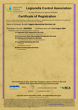 Legionella Control Certificate